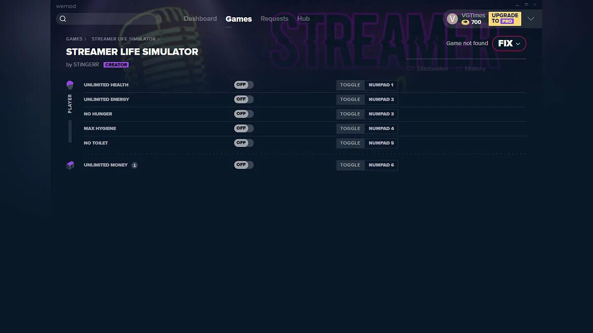 Как пользоваться wemod. Стример лайф симулятор. wemod русификатор. streamer life simulator системные требования. streamer life simulator 2.