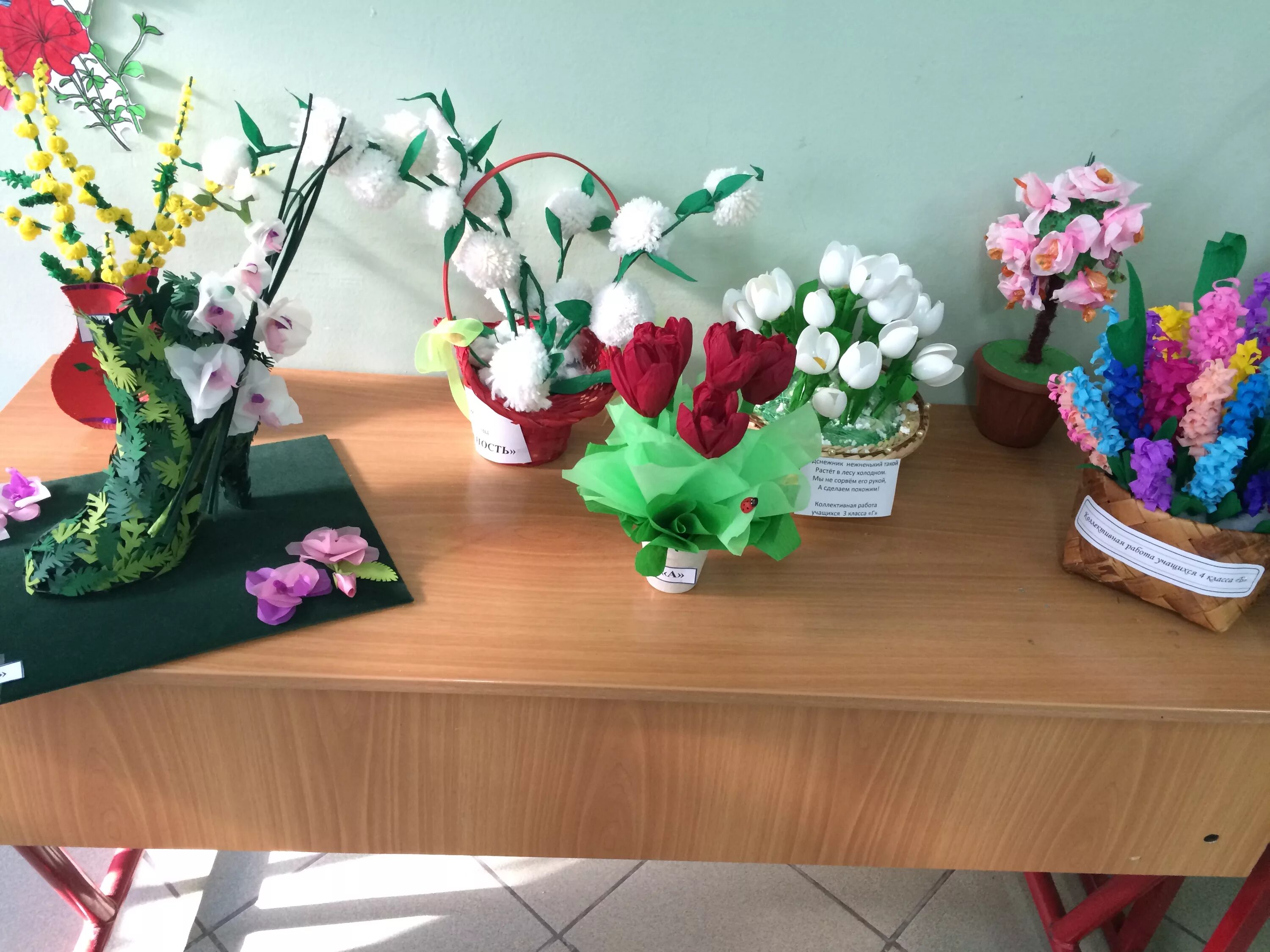 выставка весенний букет