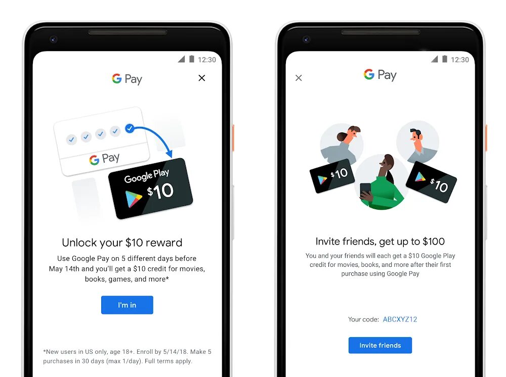 Google pay версии