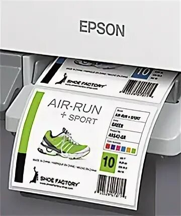 Этикетки epson. Этикетки для Colorworks. Epson рулонная бумага для TM-c3500.