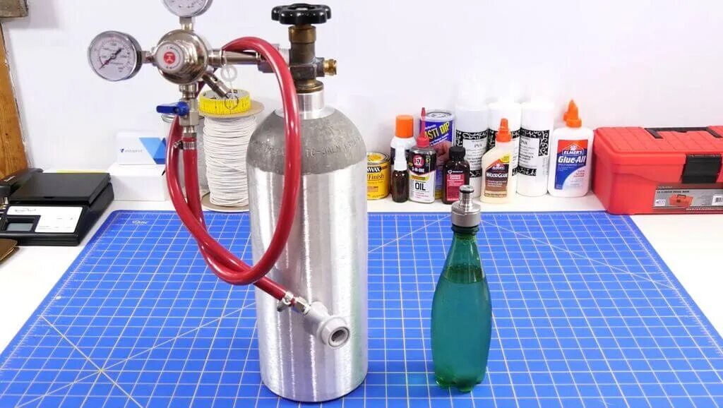 Как делают газированную