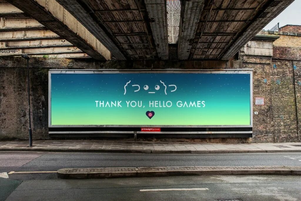 Hello we games. Hello games. Билборды в играх. Hello Gamer. Banner thank you hello games.