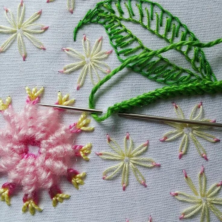 Техника вышивки цветов. Объемная вышивка плетение иглой. Вышивка стежками. Узоры бразильской вышивки. Швы бразильской вышивки.