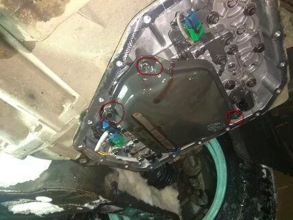 Замена масла в акпп 1.6