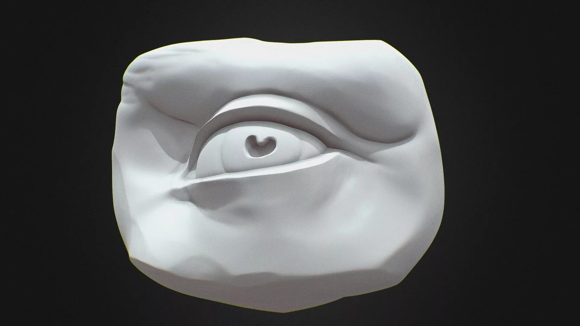Eye 3d model. Глаз скульптура. глаз в скульптуре 3д. скульптура глаз полузакрыт. david&#039;s eye sculpt.