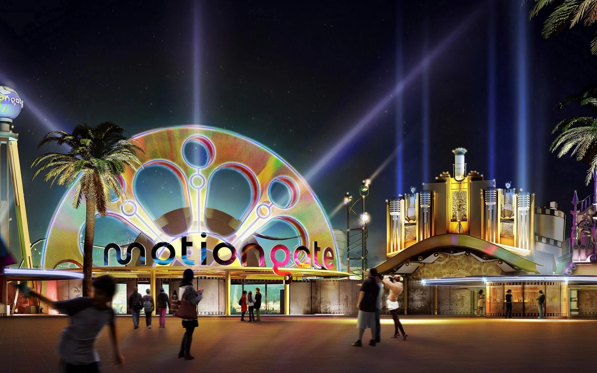 Моушен парк. Парк аттракционов в Дубае Motiongate. Парк мотионгейт Дубай. Dubai Parks 2 парка. Motion Gate в Дубае.