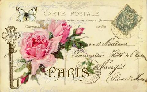 Cartes postales roses