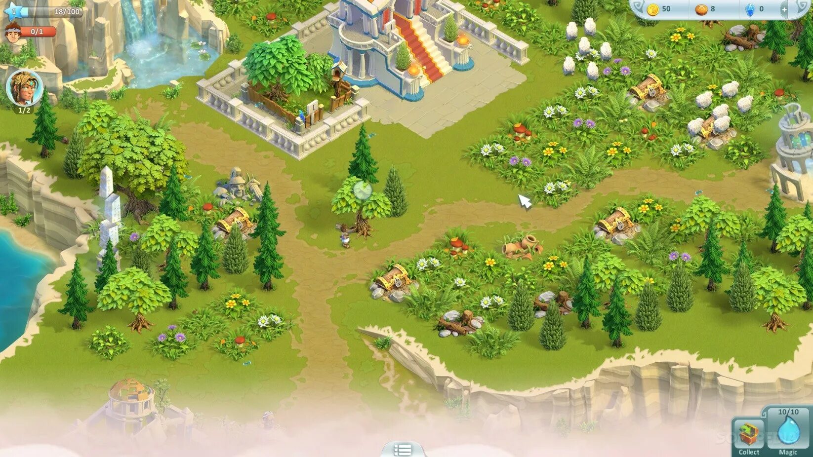 Divine academy. Академия богов игра. сказочная академия скриншоты. divine academy прохождение остров вулканов.