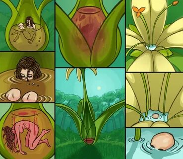 Bondage Plant Vore Hentai.