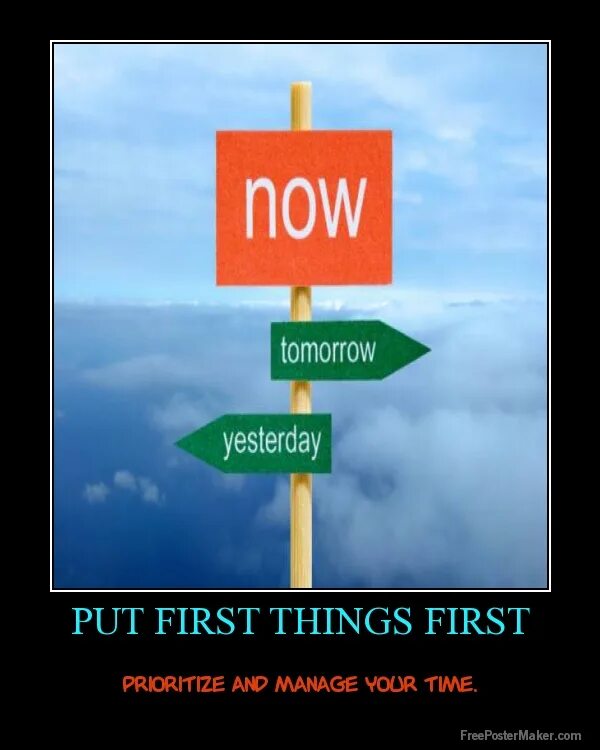 Put things. Put things