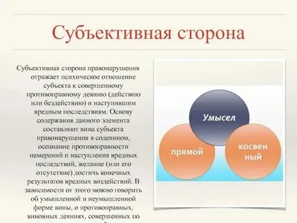 Субъективное отношение личности к явлениям