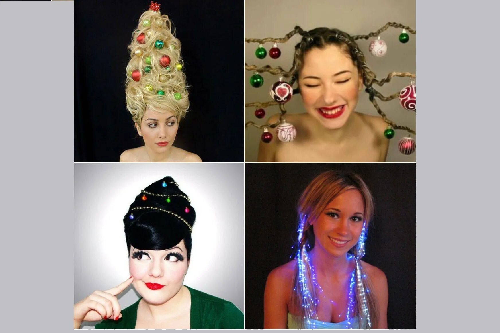 Grow Your Own Extreme Christmas Tree Hair! Holiday hair inspiration, Whoville ha