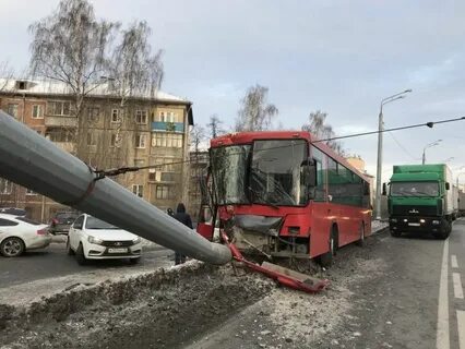 Дтп с автобусом в казани