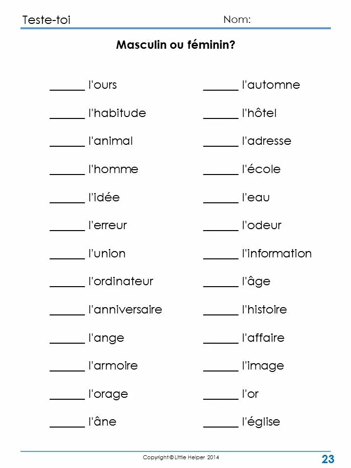 Тестирование французский язык. Professions exercises Francais. Feminin et masculin Francais. Indefinite pronouns Worksheets. French test