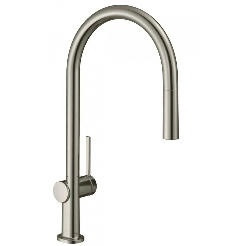 Смеситель с вытяжным изливом. Hansgrohe Talis m54. Hansgrohe m54 Talis 210 72800000. Hansgrohe 72806000. Смеситель для кухни Hansgrohe m54 Talis 220.