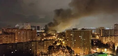 Пожар в одинцово
