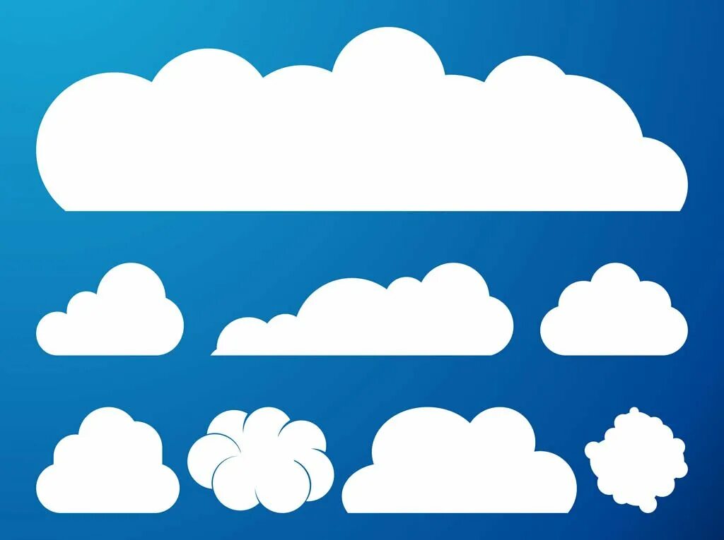 Облако вектор. Облака рисунок. Стилизованные облака. Векторные облака. Cloud graphics
