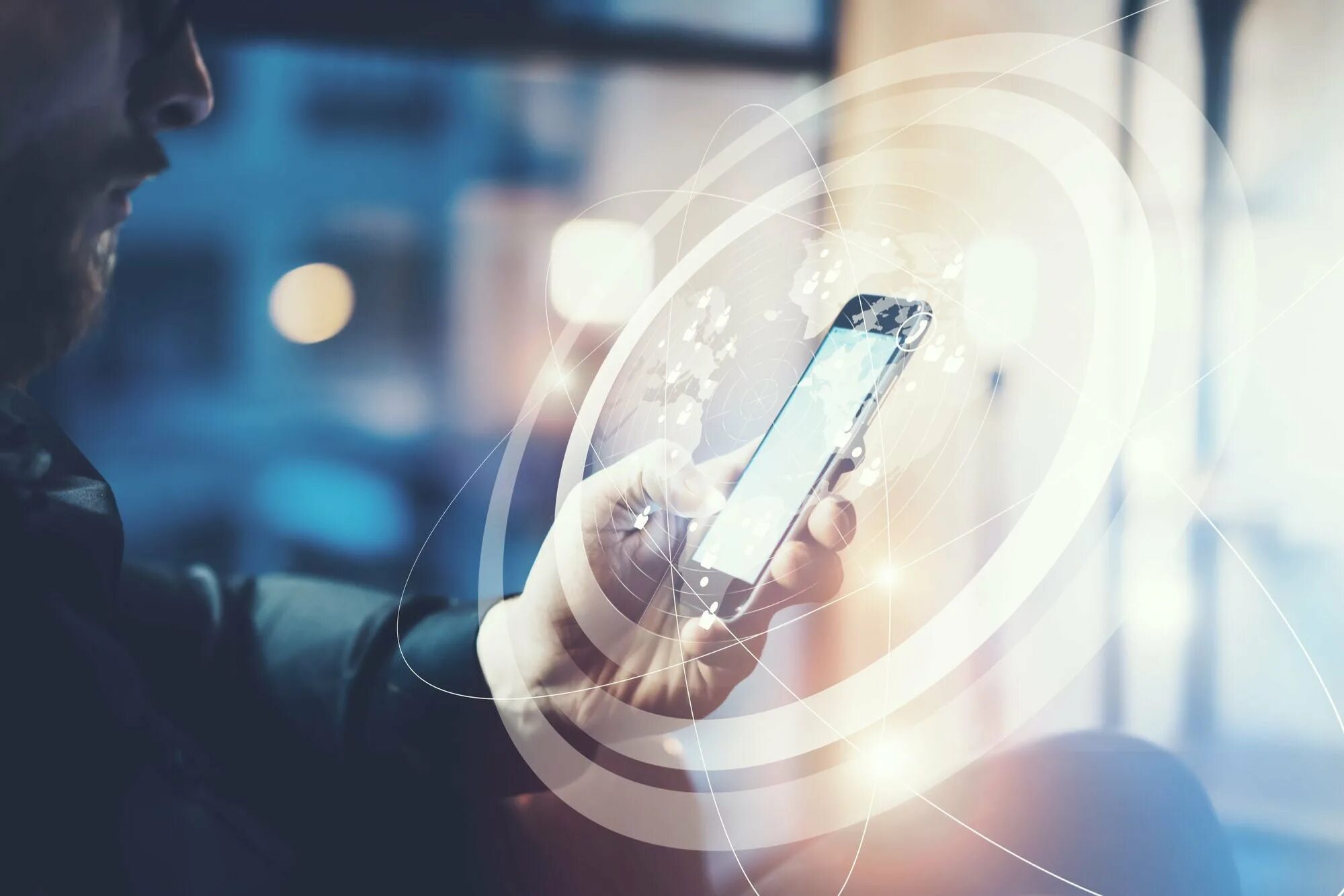 Connect with phone