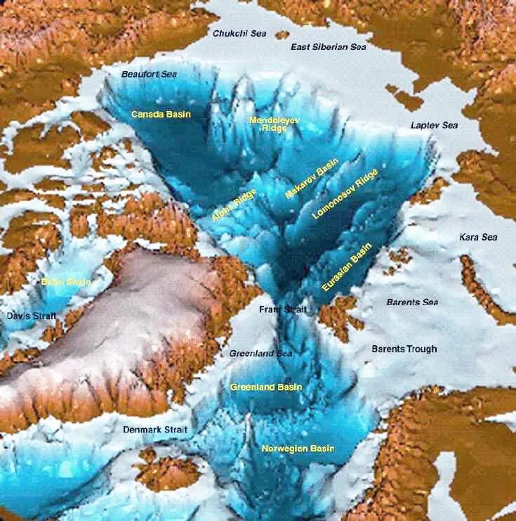 Северный ледовитый океан максимальная глубина. Рельеф дна Северного Ледовитого океана. Карта дна Северного Ледовитого океана. Рельеф дна Северного Ледовитого. Карта рельефа дна Северного Ледовитого океана.