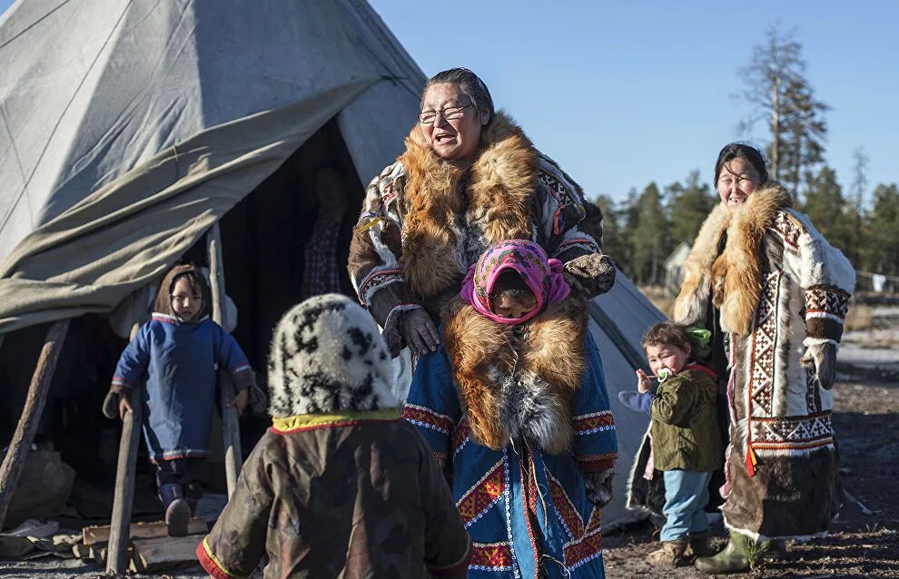 Как живут коренные народы россии. Коренные малочисленные народы севера Ненецкий автономный округ. Ненцы Ямала семья. Коренные малочисленные народы севера ЯНАО. Ненцы в Ненецком автономном округе.