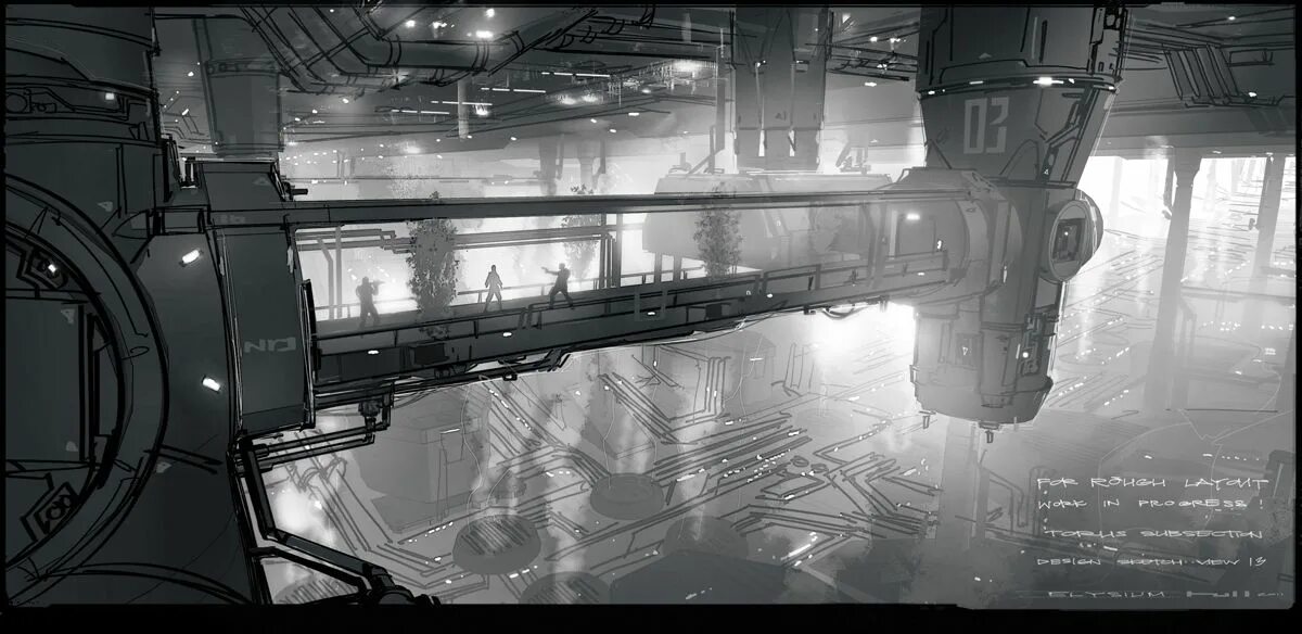 Elysium art. Элизиум станция sci-fi art. робот concept art элизиум. элизиум рай не на земле концепт арт. концепт арт будущее.