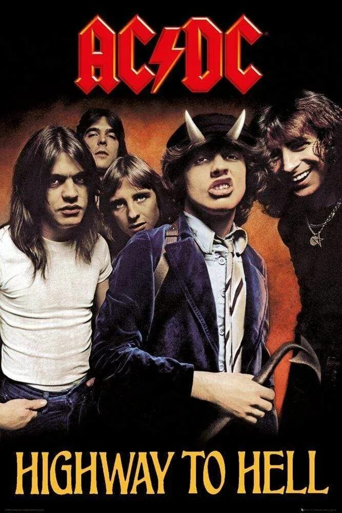 Acdc highway to hell. AC/DC группа. AC/DC группа 2019. AC DC 1980. Плакат AC DC Highway to Hell.