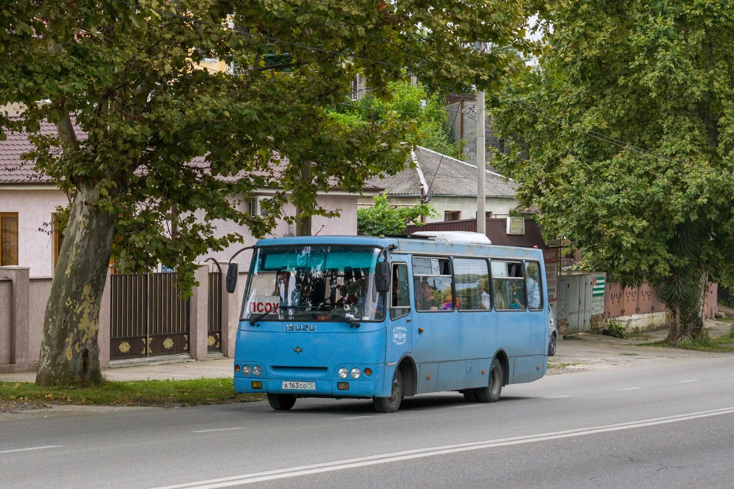 Автобусы сухуми. Автобусы Абхазии.