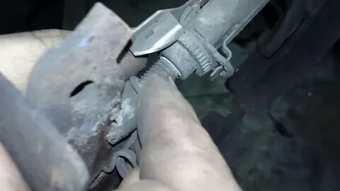 Ручник после замены колодок