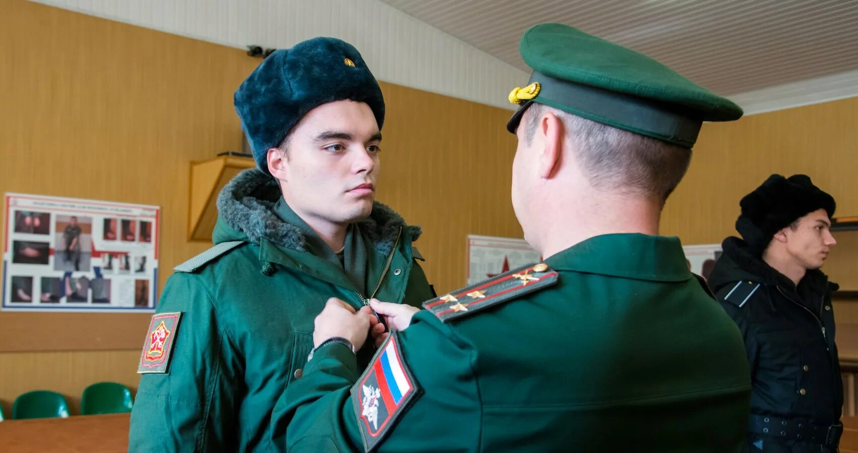 Передача данных военкомату