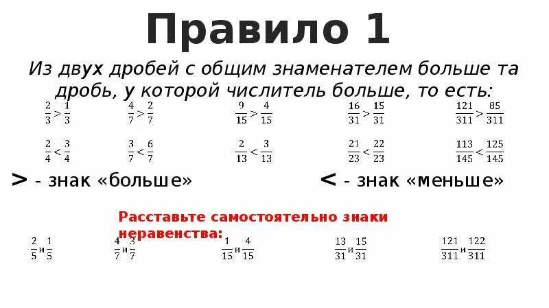 Что больше 14 или 7. Как понять какая дробь больше. Сравнение дробей. Дроби какая больше какая меньше. Как понять какая дробь меньше.