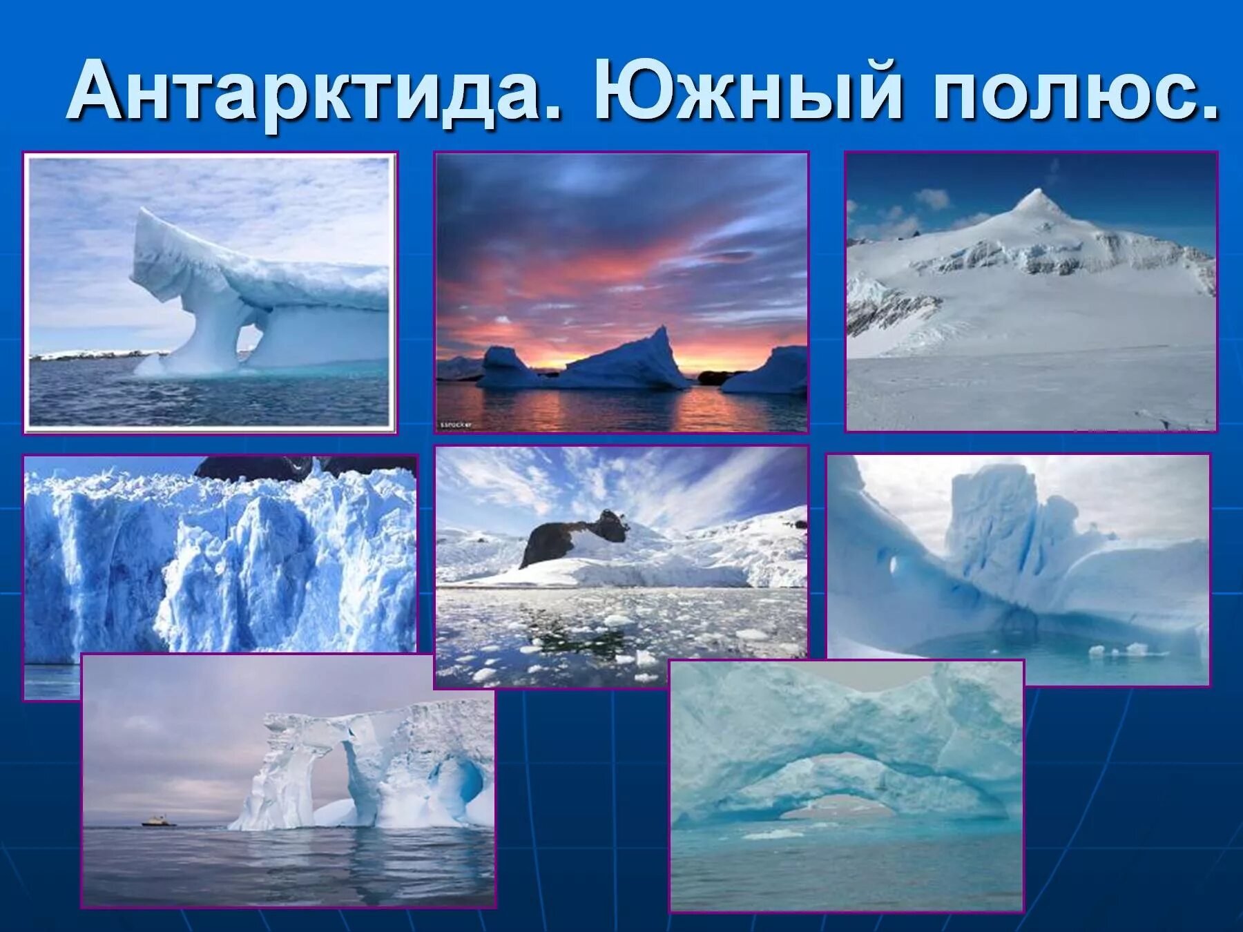 Северный полюс 1 класс окружающий мир