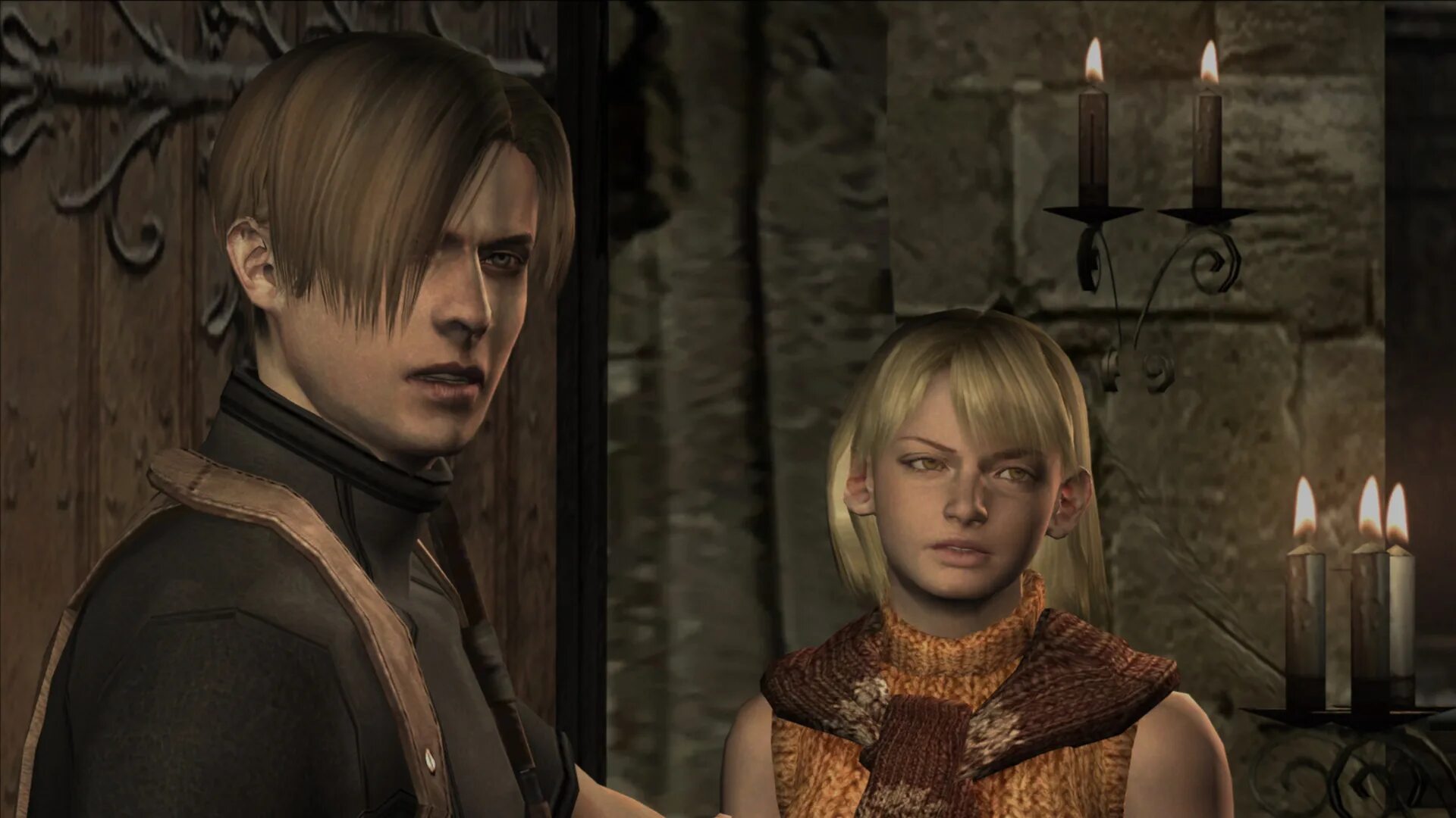 Resident evil 4 как пройти деревню. Resident evil 4 дочь президента. re4 leon cutscene. resident evil 4 leon haircut. resident evil 2 (ps4).
