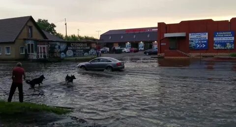 Наводнение в курске