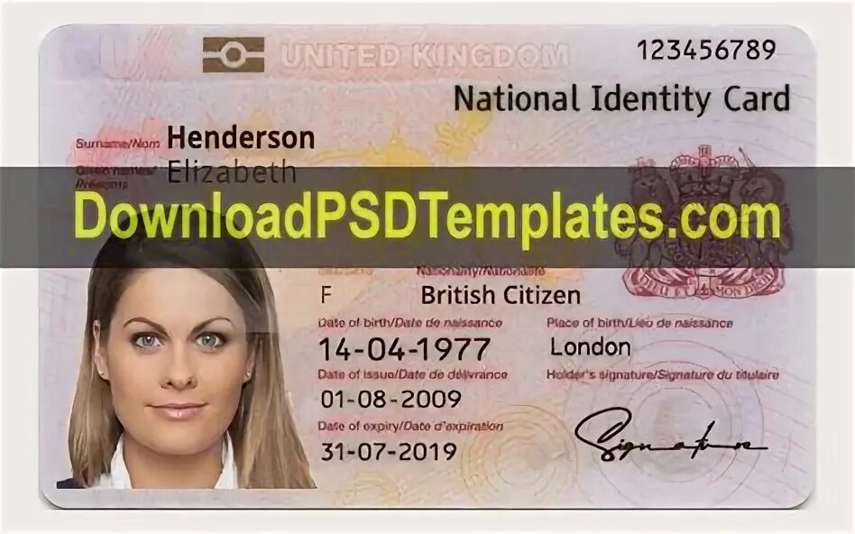 United Kingdom National Identity Card. Британская ID карта. ID Card Великобритании. National ID Card. Id uk