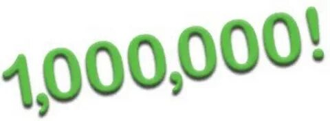 1000000 в виде суммы