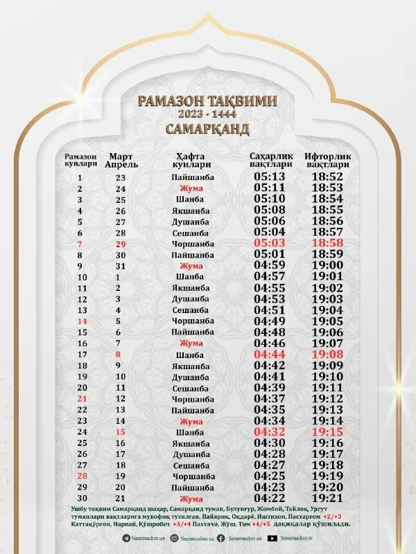 Рамазон таквими самарканд. Таквими рамазон руза 2022. Ramazon oyi 2022 taqvimi. Таквим 2022 руза. Руза таквими 2022.