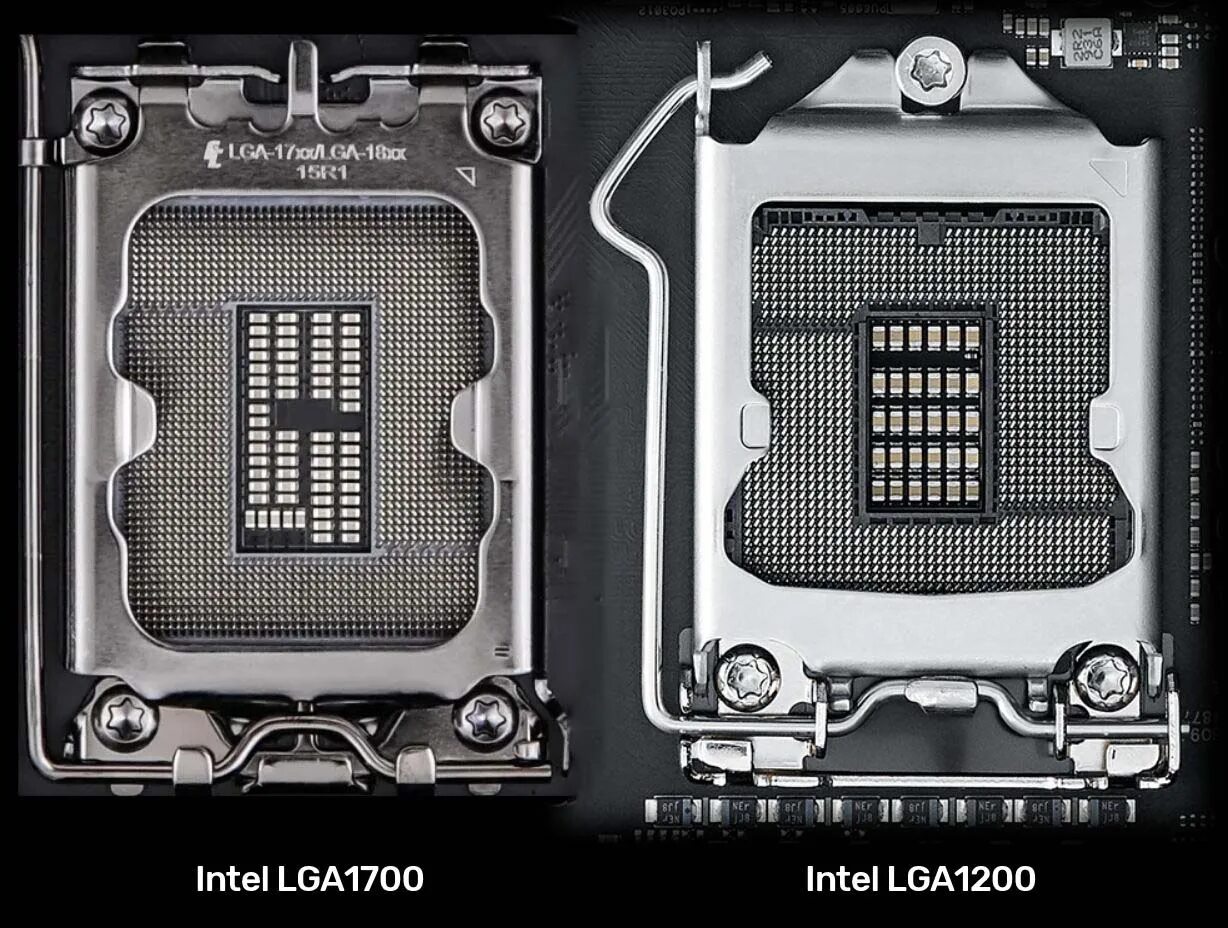 Современные сокеты. Гнездо процессора LGA 1200. LGA 1700. Сокете Intel LGA 1700.. Гнездо процессора LGA 1700.