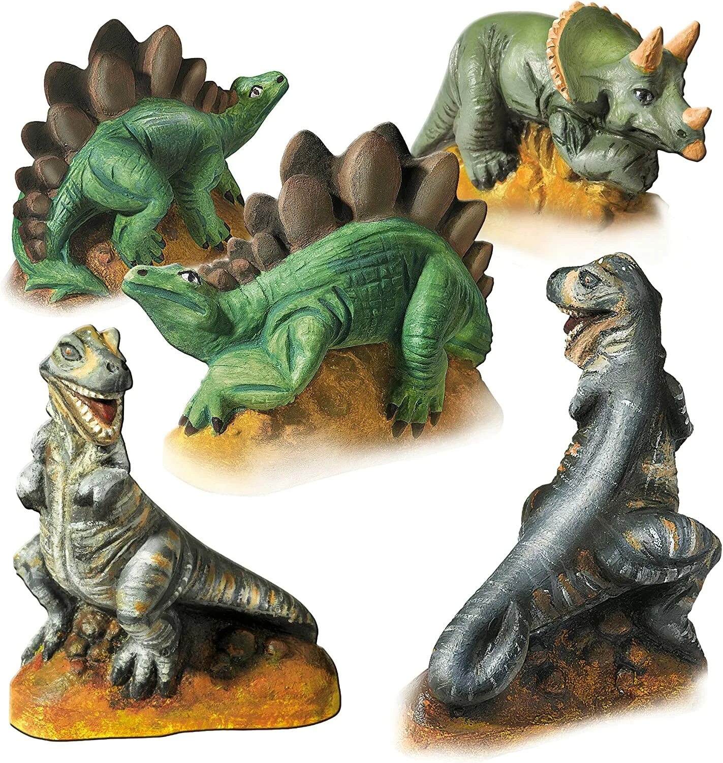 Как лепить динозавров
