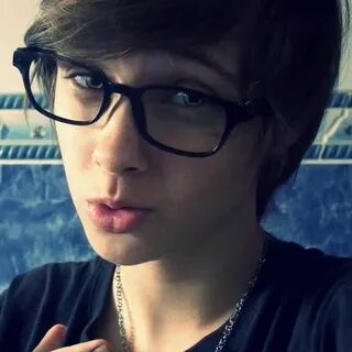 Nerdy boy