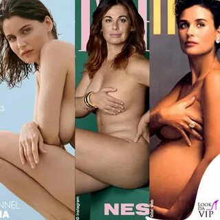 Laetitia Casta Vanessa Incontrada Demi Moore nuda copertina.