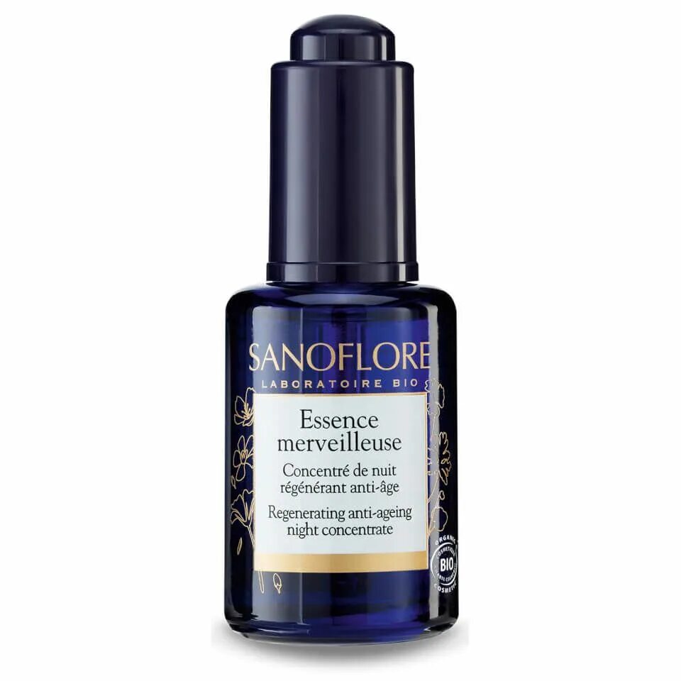 Sanoflore Elixir. Sanoflore Essence of Wonders. Ночной эликсир. Эссенция и серебро.