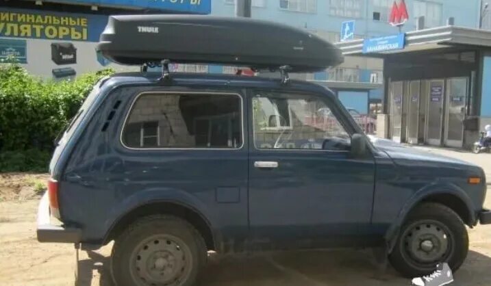 THULE - Lada 4x4 3D, 1,7 л, 2013 года аксессуары DRIVE2