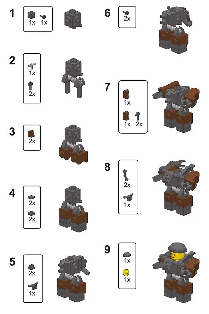 Lego: Creator: 3in1 Space Mining Mech: 31115 - Puzzled Gamer FB0