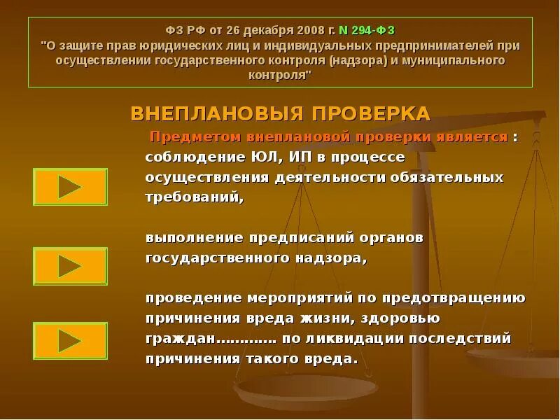 294 фз изменения. О защите прав юридических лиц и индивидуальных предпринимателей. Защита прав юр лиц и индивидуальных предпринимателей.