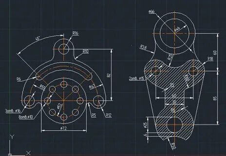 Инженерная графика 6 задач