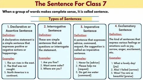 C sentence