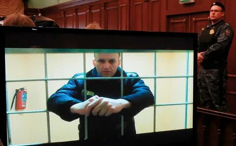 Заключение навального под стражу