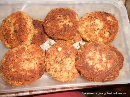 Гороховые котлеты с картошкой