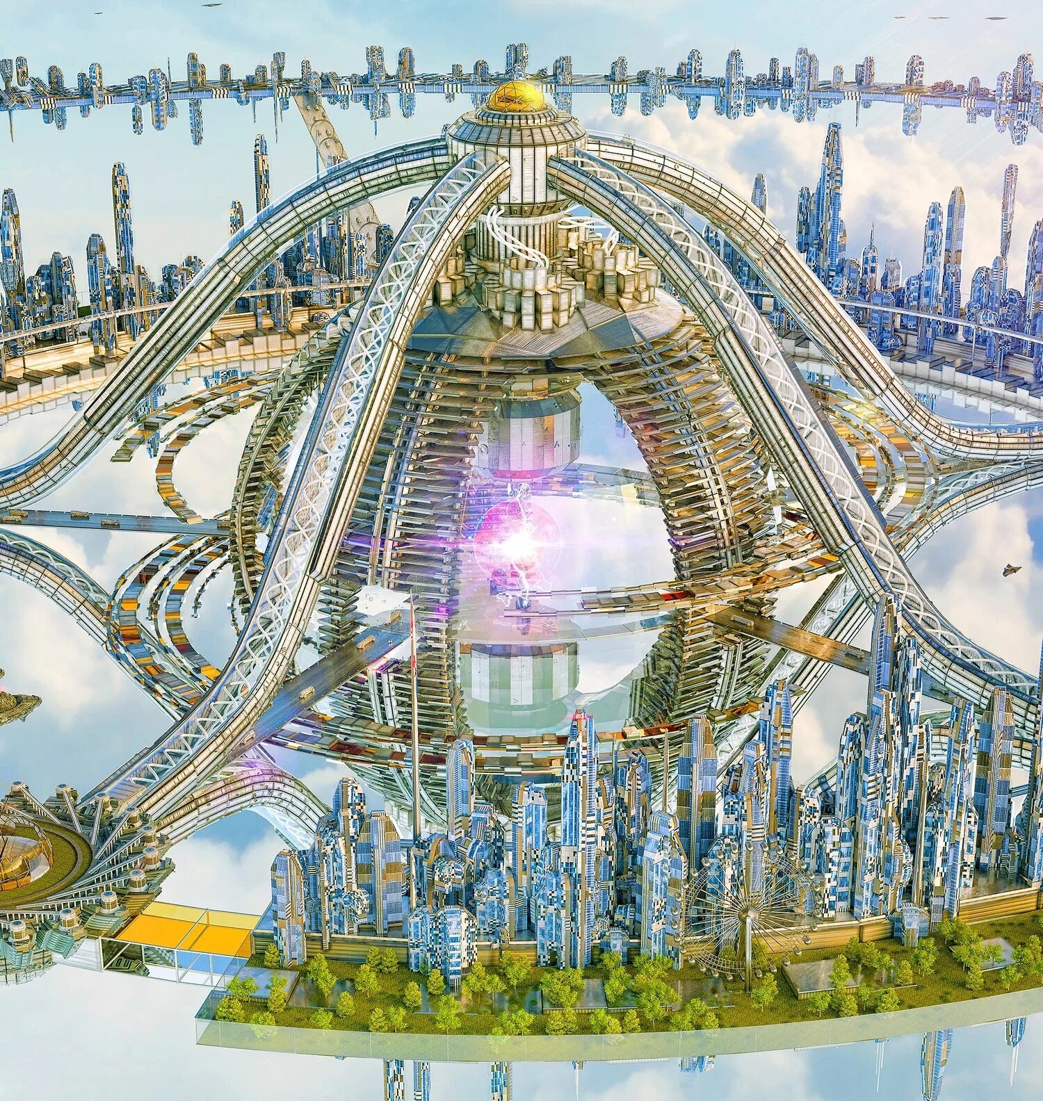 Открытое будущее. Город будущего. Утопический город будущего. Город будущего утопия. Светлый город будущего.