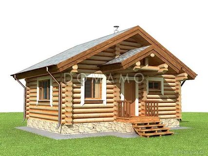 Проекты бань из бревна